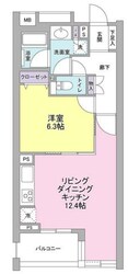 デュエット北千住マキアの物件間取画像